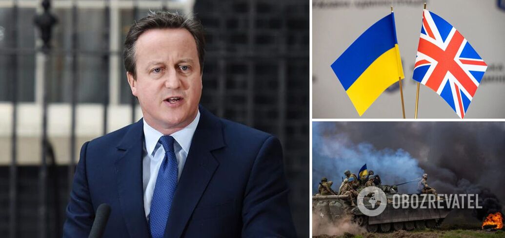 'We must help with all our might': Cameron speaks of 'extremely dangerous moment' on Ukraine's frontline