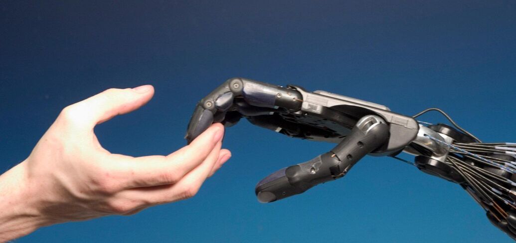 Just like in the movies. Scientists have developed a giant robot arm that can withstand a hammer blow