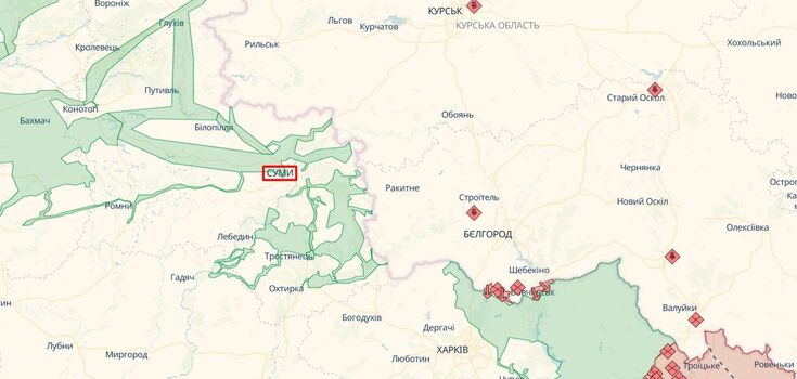 Russians hit the outskirts of Sumy with missiles: first details