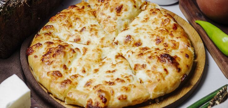 Elementary khachapuri in a frying pan without an oven: it takes a few minutes to cook