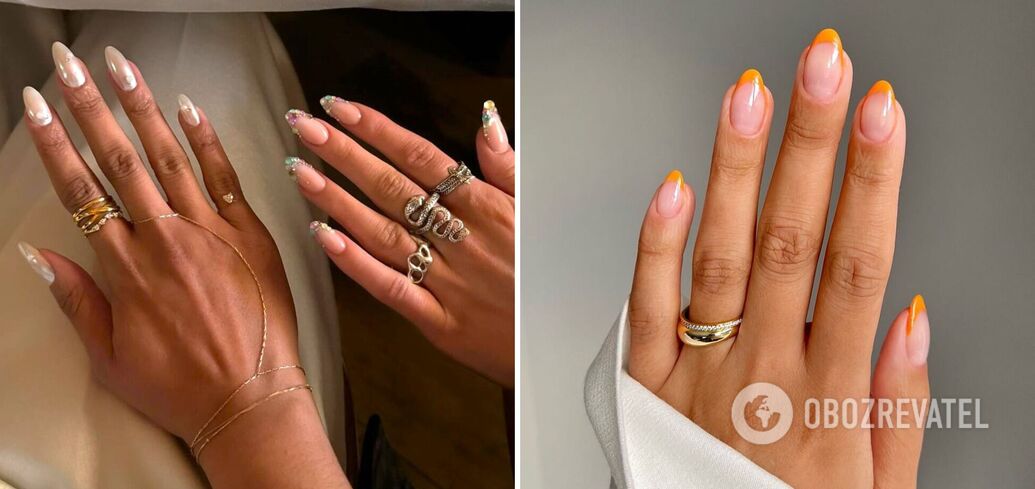 Colored French and glazed nails. 5 manicure trends that will dominate the summer of 2024