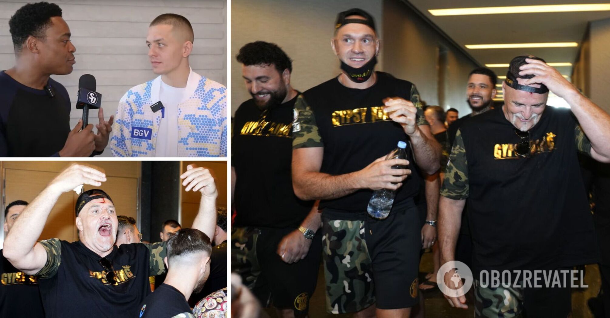"He just couldn't stand it": Usyk's team reveals details of fight with Fury's father