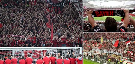 Plakat wspierający poległych ukraińskich bohaterów wojny z Rosją został wyświetlony podczas półfinału Ligi Europy. Zdjęcie