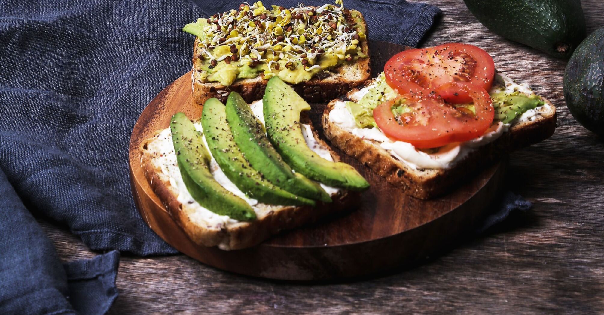 Healthy sandwiches