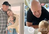 "Pure joy on his face". Seriously ill Bruce Willis showed a photo with his only granddaughter and delighted the network