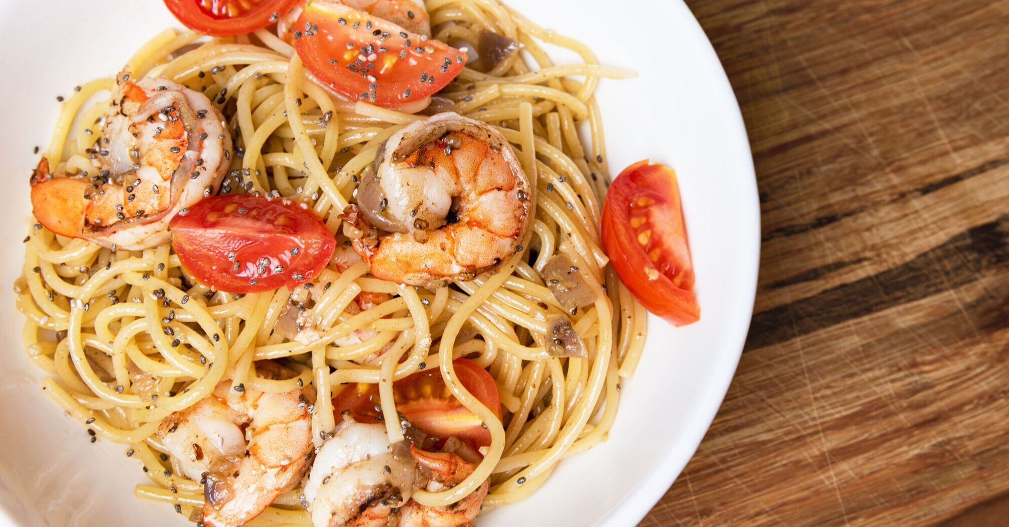 Pasta with shrimp: add Mediterranean flavors to your diet