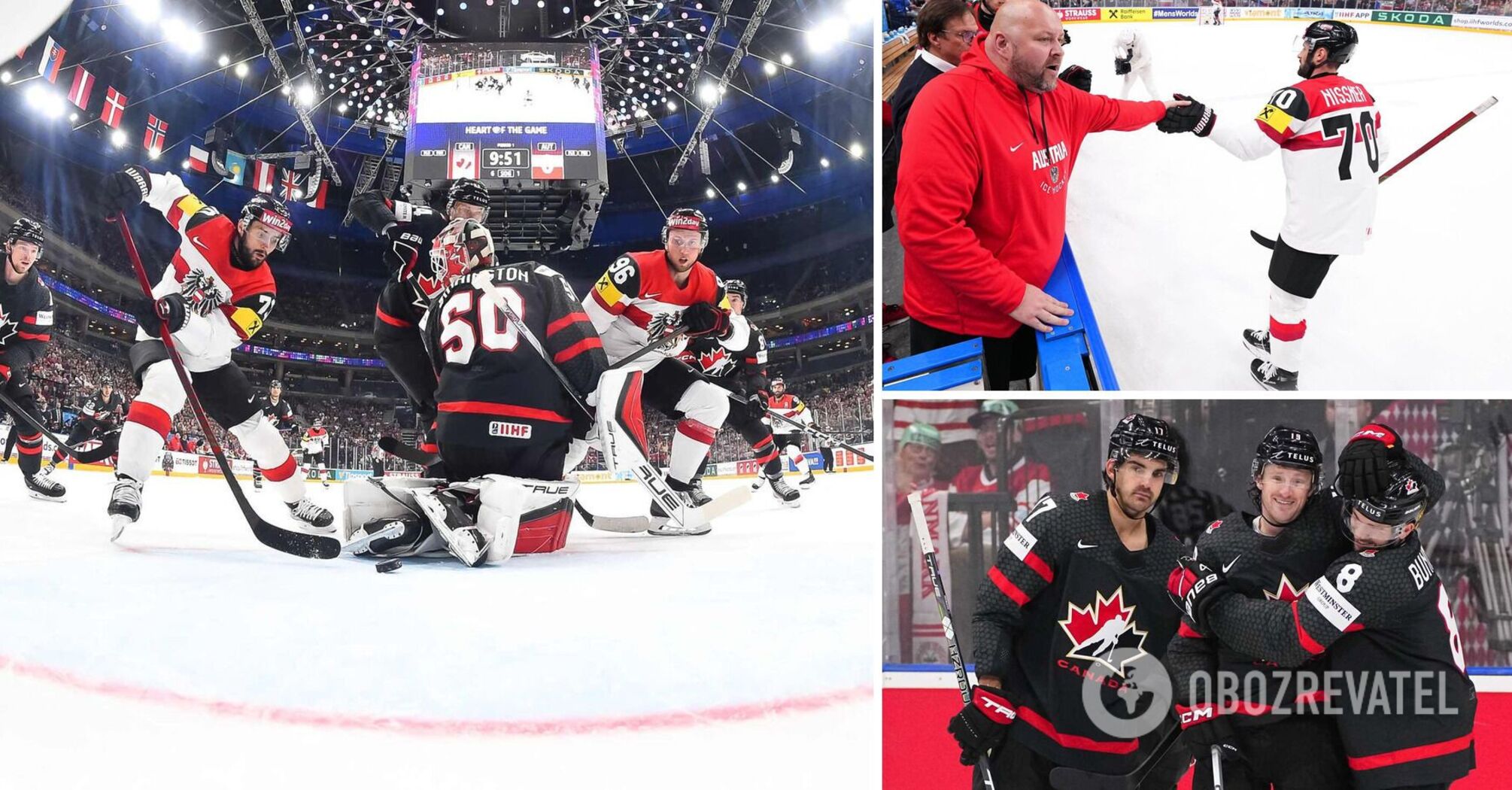 Canada, winning 6-1 at the World Cup of Hockey, almost lost to Austria in regulation time. Video