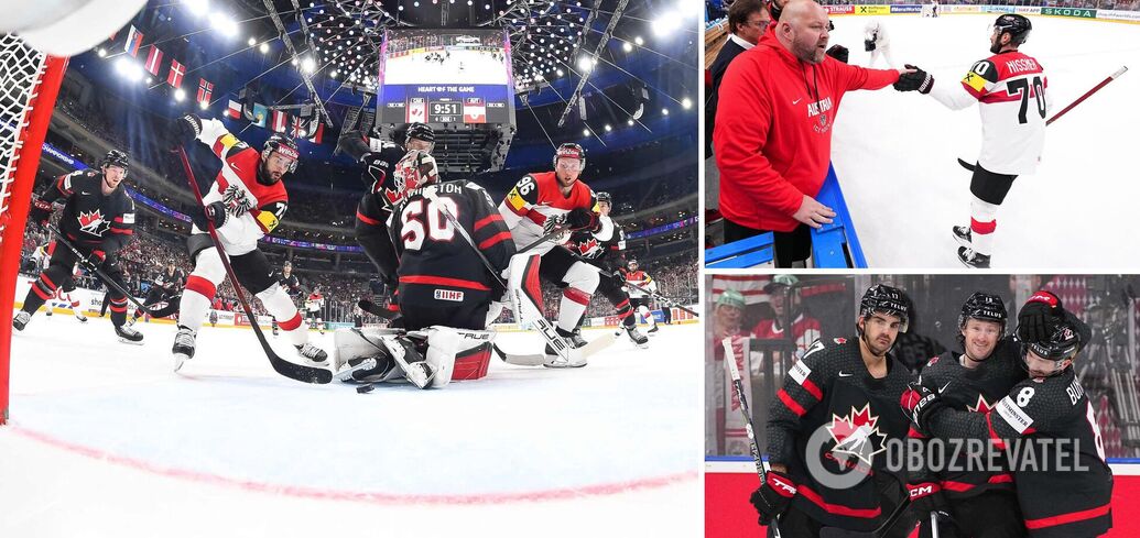 Canada, winning 6-1 at the World Cup of Hockey, almost lost to Austria in regulation time. Video