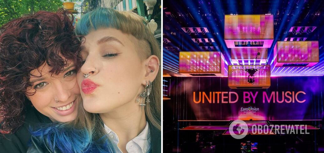 Eurovision 2024 participants started an affair at the contest: representatives of San Marino and the Czech Republic disclosed their relationship. Photo