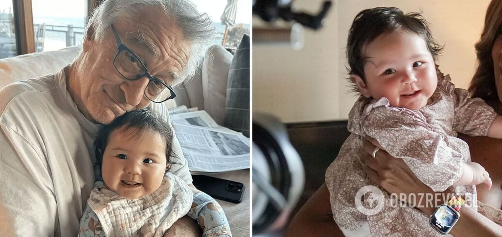 'She is a magical child'. 80-year-old Robert De Niro talks about raising his 13-month-old daughter
