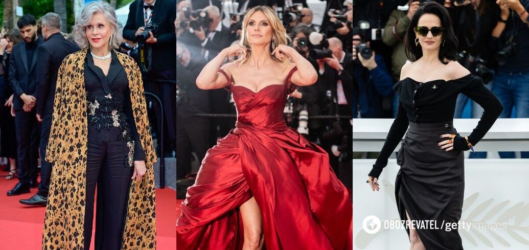 Ponadczasowa Meryl Streep w bieli i Jane Fonda w lamparcie cętki: najlepsze stylizacje z czerwonego dywanu na Cannes 2024