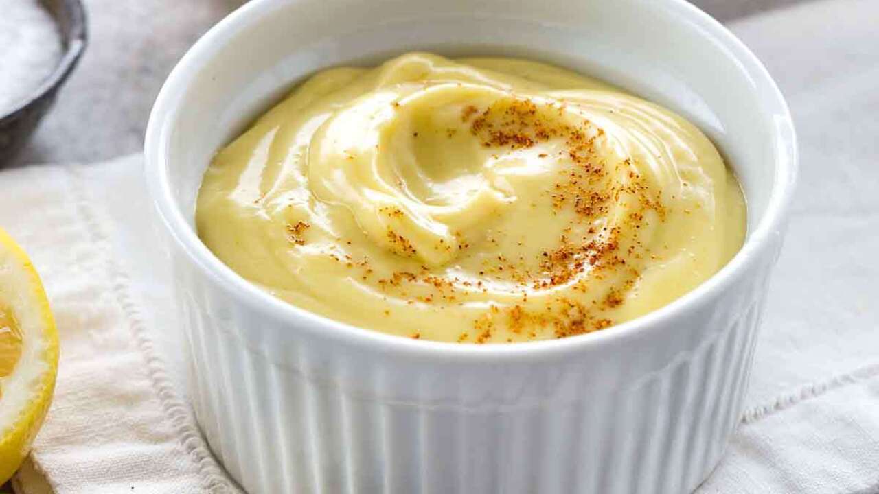 Safe homemade mayonnaise
