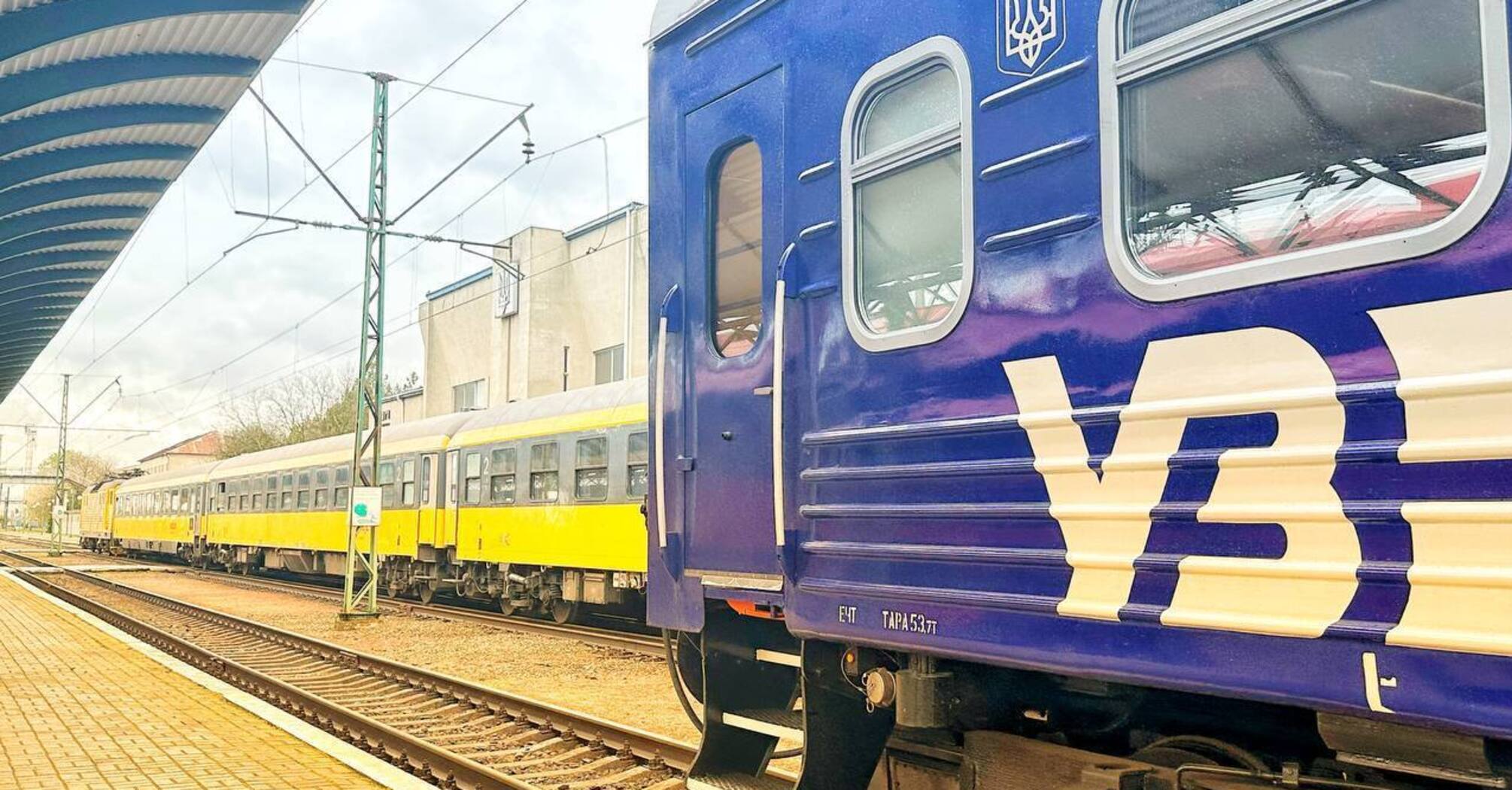 Pociąg Kijów - Sławutycz został uruchomiony na Ukrainie