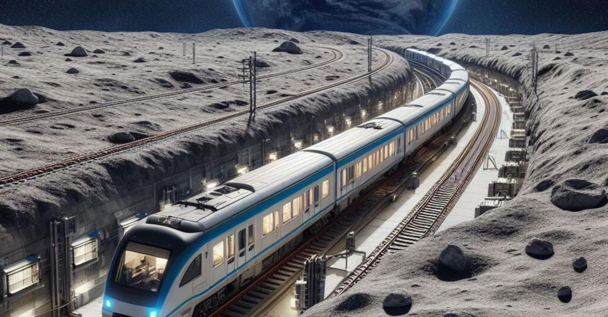 NASA wants to build a railroad with levitating robots on the Moon: how it will work