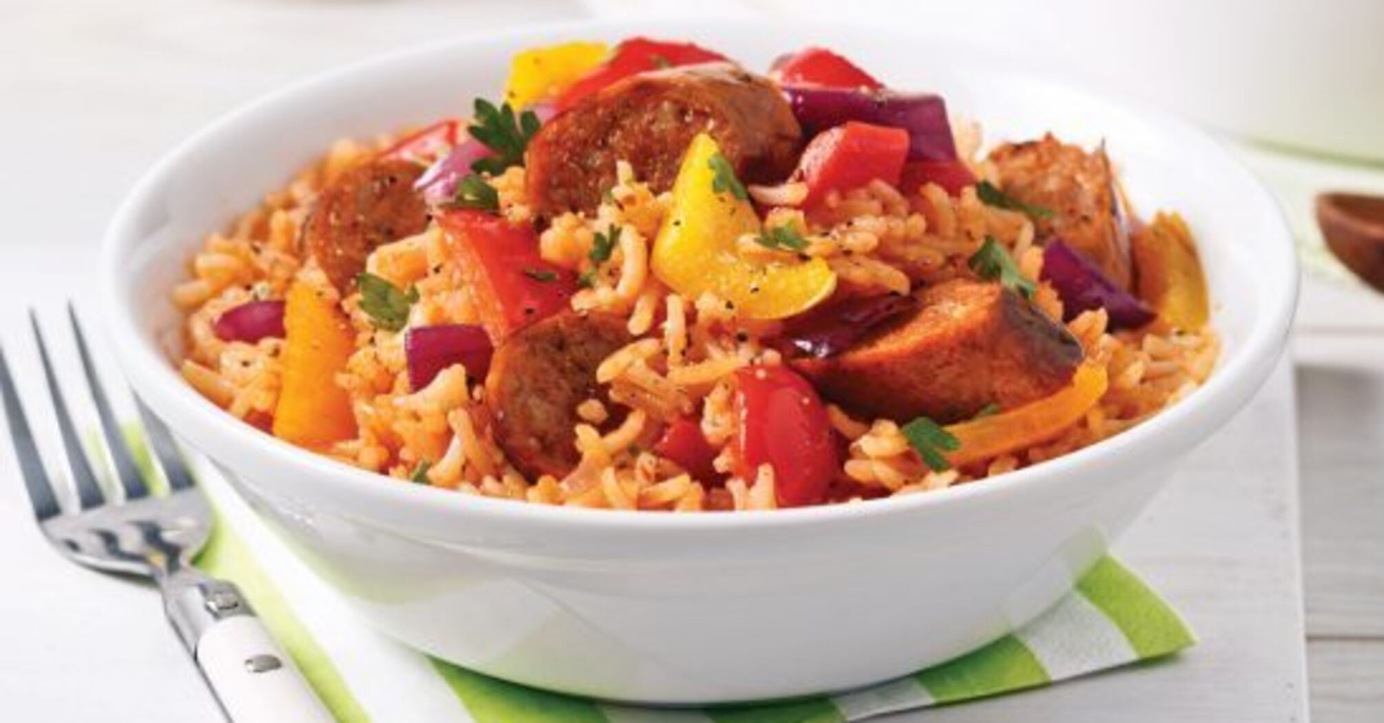 What can replace the usual meat in pilaf: the dish is cooked much faster
