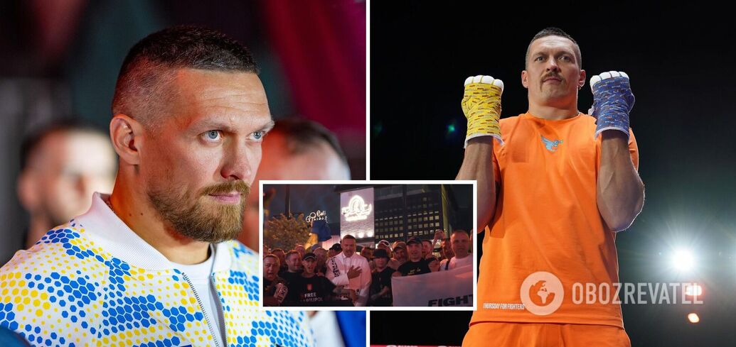 'Glory to Ukraine!': Usyk recorded a powerful video with AFU veterans in Riyadh