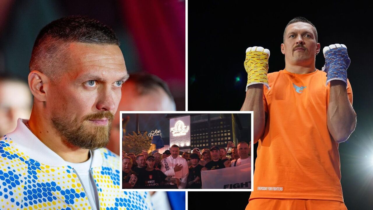 "Glory to Ukraine!": Usyk recorded a powerful video with AFU veterans in Riyadh