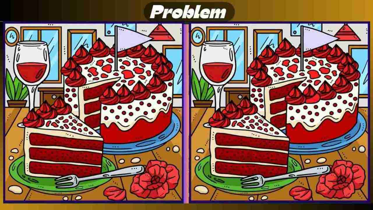Find all the differences: a "sweet" puzzle to test your attention