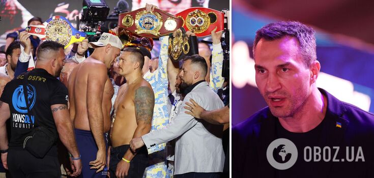 Volodymyr Klychko predicts what will happen in the Usyk-Fury fight