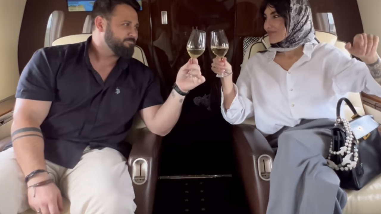 Ukraińska blogerka z Bachmutu chwali się lotem prywatnym odrzutowcem do Cannes z mężem: Ukraińcy zareagowali ostro
