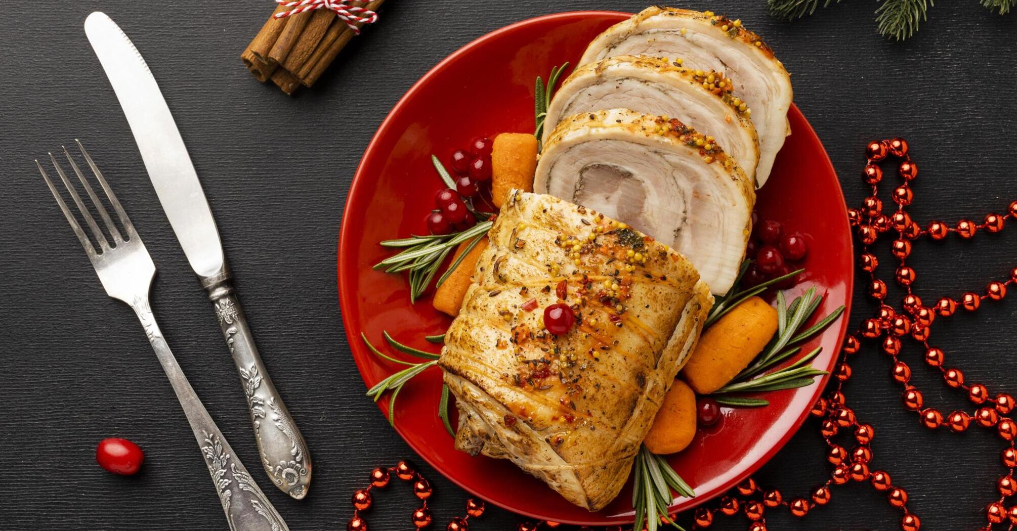 Festive meat roll: a simple recipe