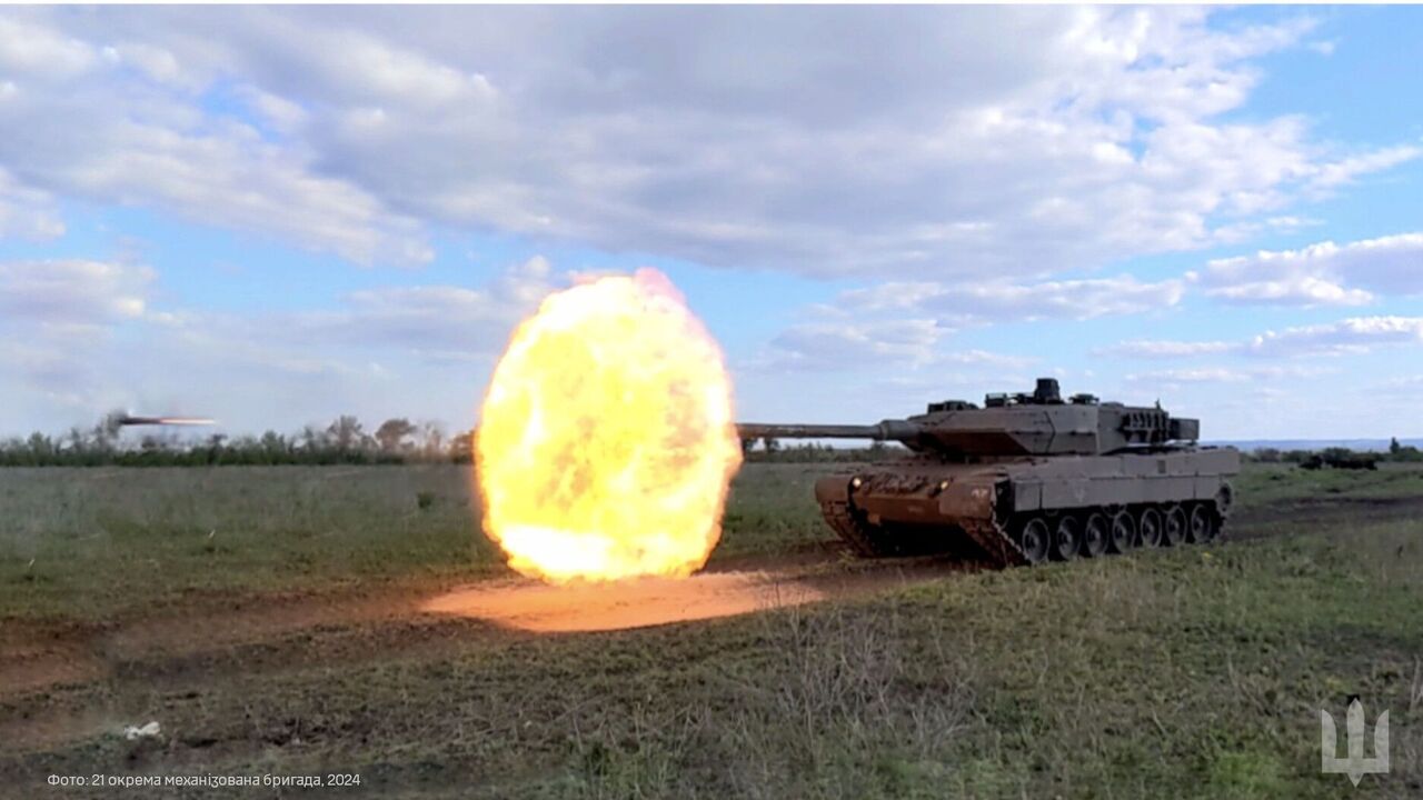 "A nightmare for enemies!" The General Staff showed how the Leopard tank and Rheinmetall gun work together