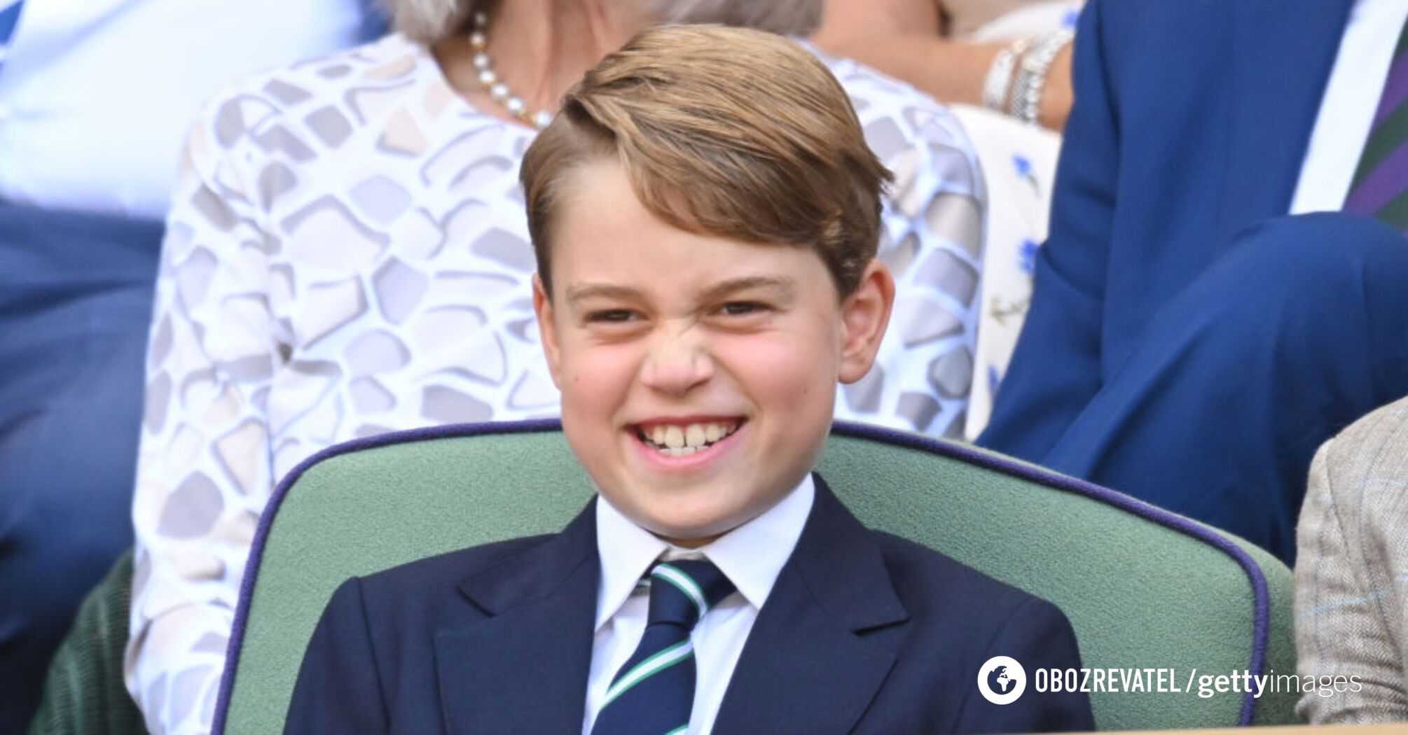 Kate Middleton's eldest son Prince George broke protocol by coming to a meeting with Obama in a bathrobe