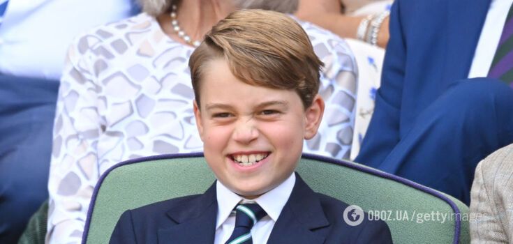 Najstarszy syn Kate Middleton, książę George, złamał protokół, przychodząc na spotkanie z Obamą w szlafroku