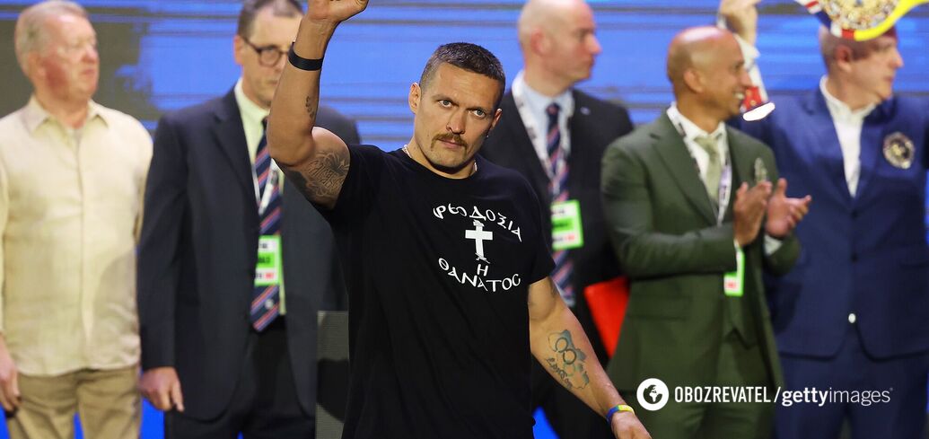 Ukrainian anthem played before the Usyk-Fury fight in Saudi Arabia received a standing ovation. Video
