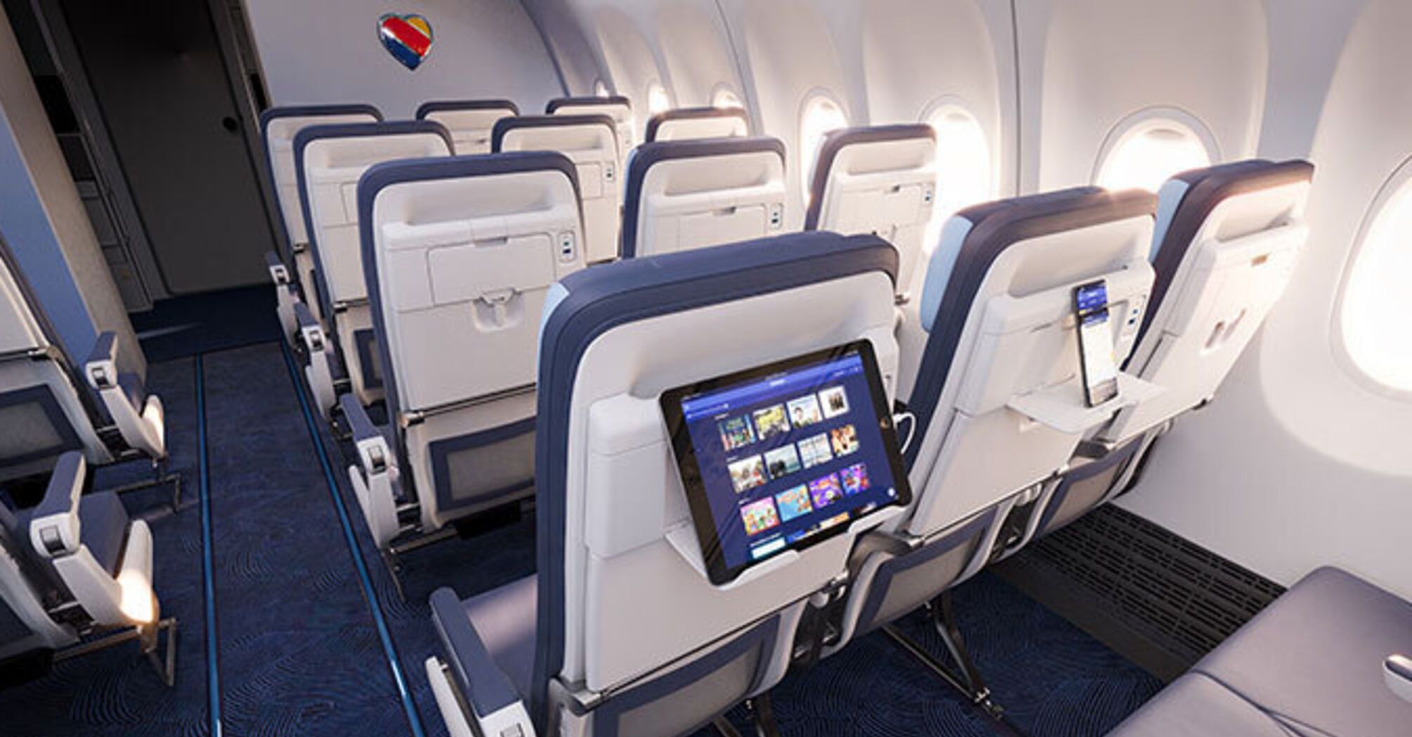 Southwest Airlines оновить дизайн та інтерʼєр у нових літаках: що зміниться