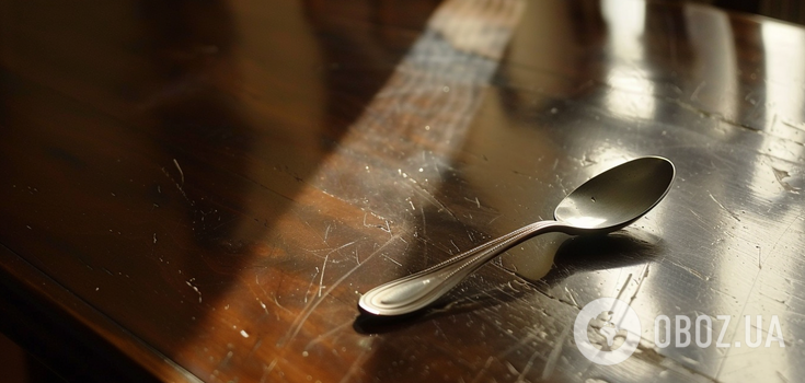 Why do people eat only with spoons and no forks at wakes: an explanation