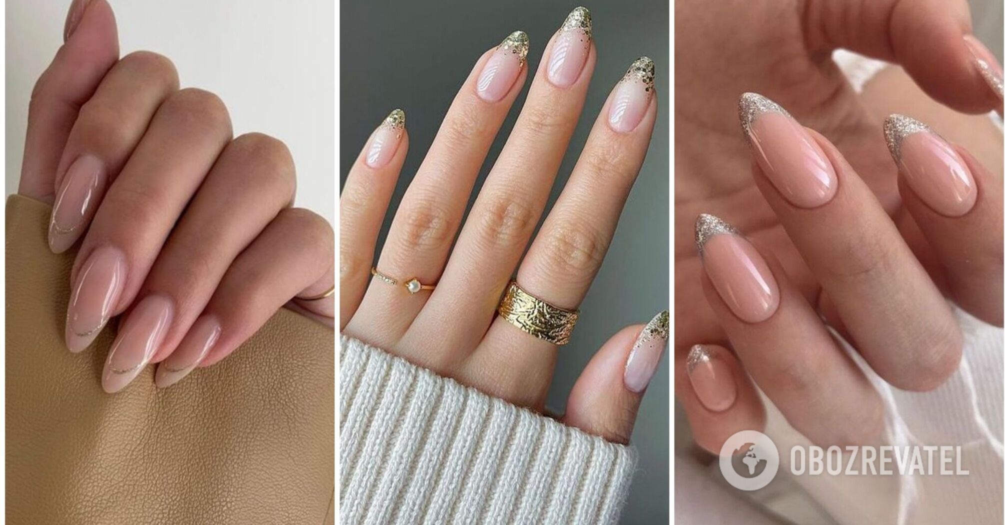 If you're tired of the classics: how to make a glamorous French manicure with just one detail