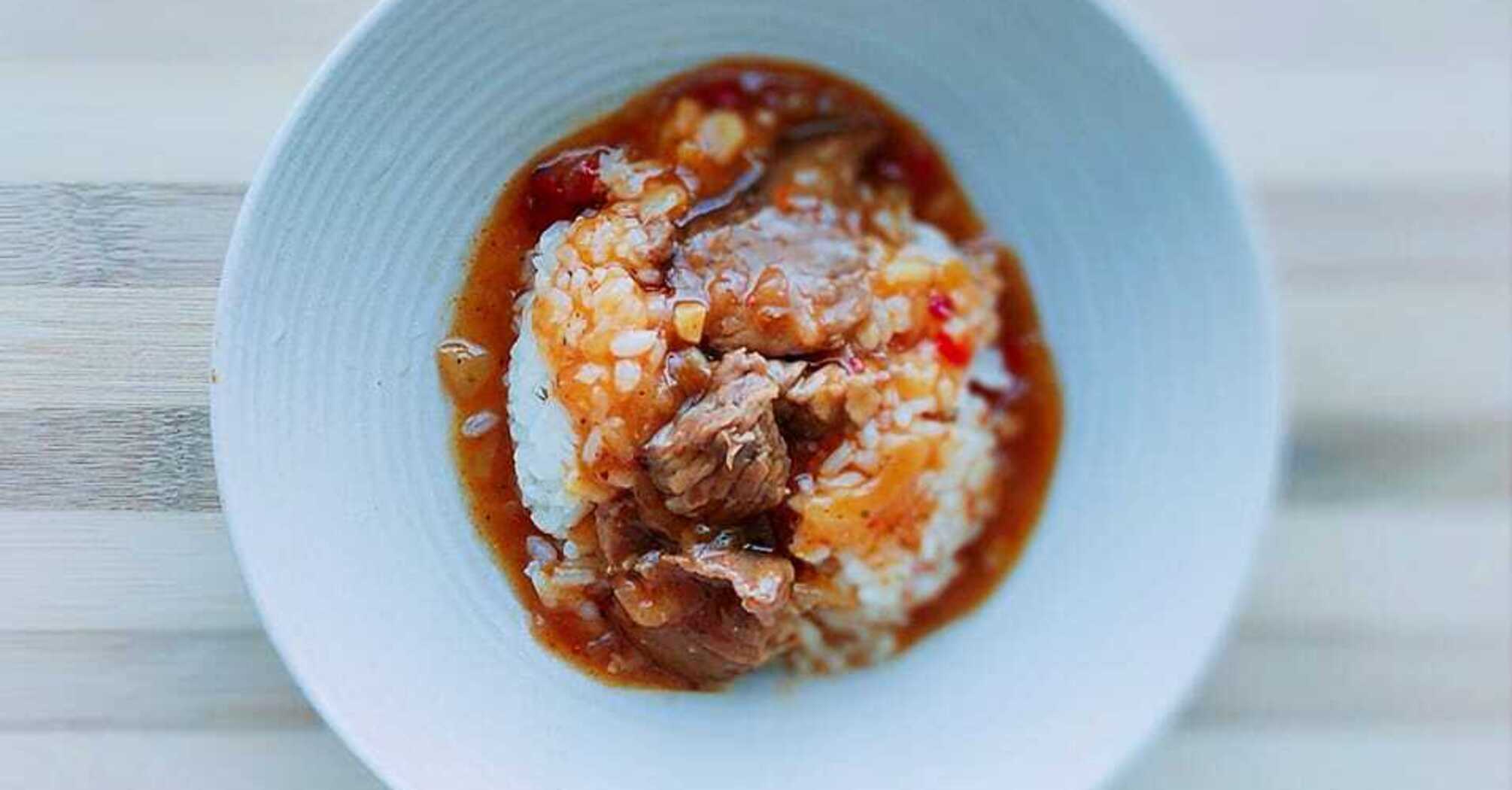 Veal in tomato