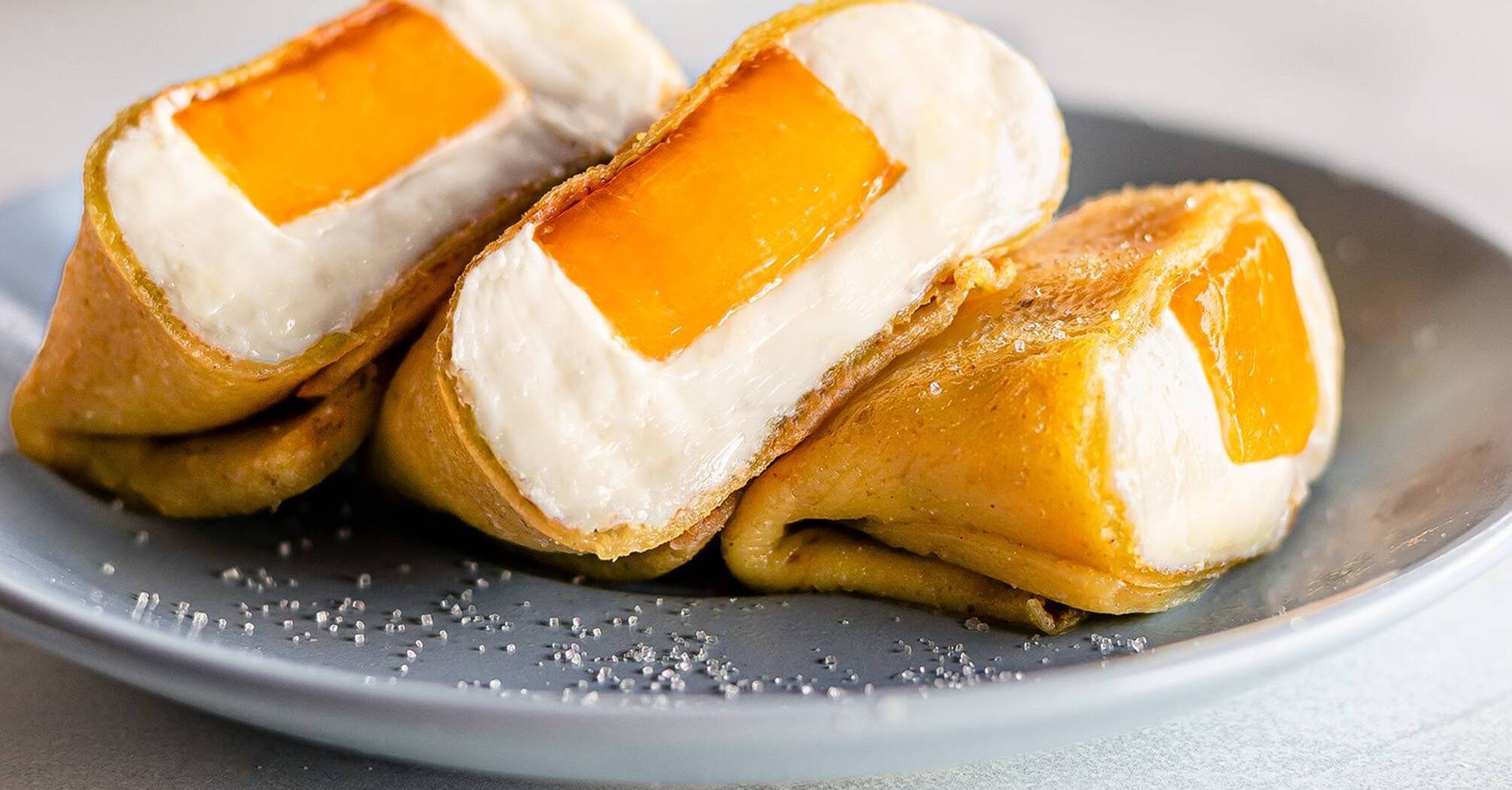 What original filling to make thin pancakes with: you need jelly