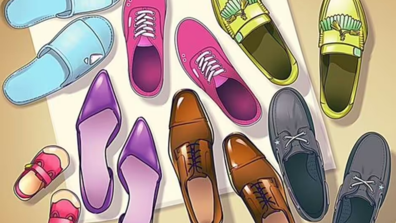 Which shoes are not a pair: a tricky puzzle