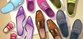 Which shoes are not a pair: a tricky puzzle