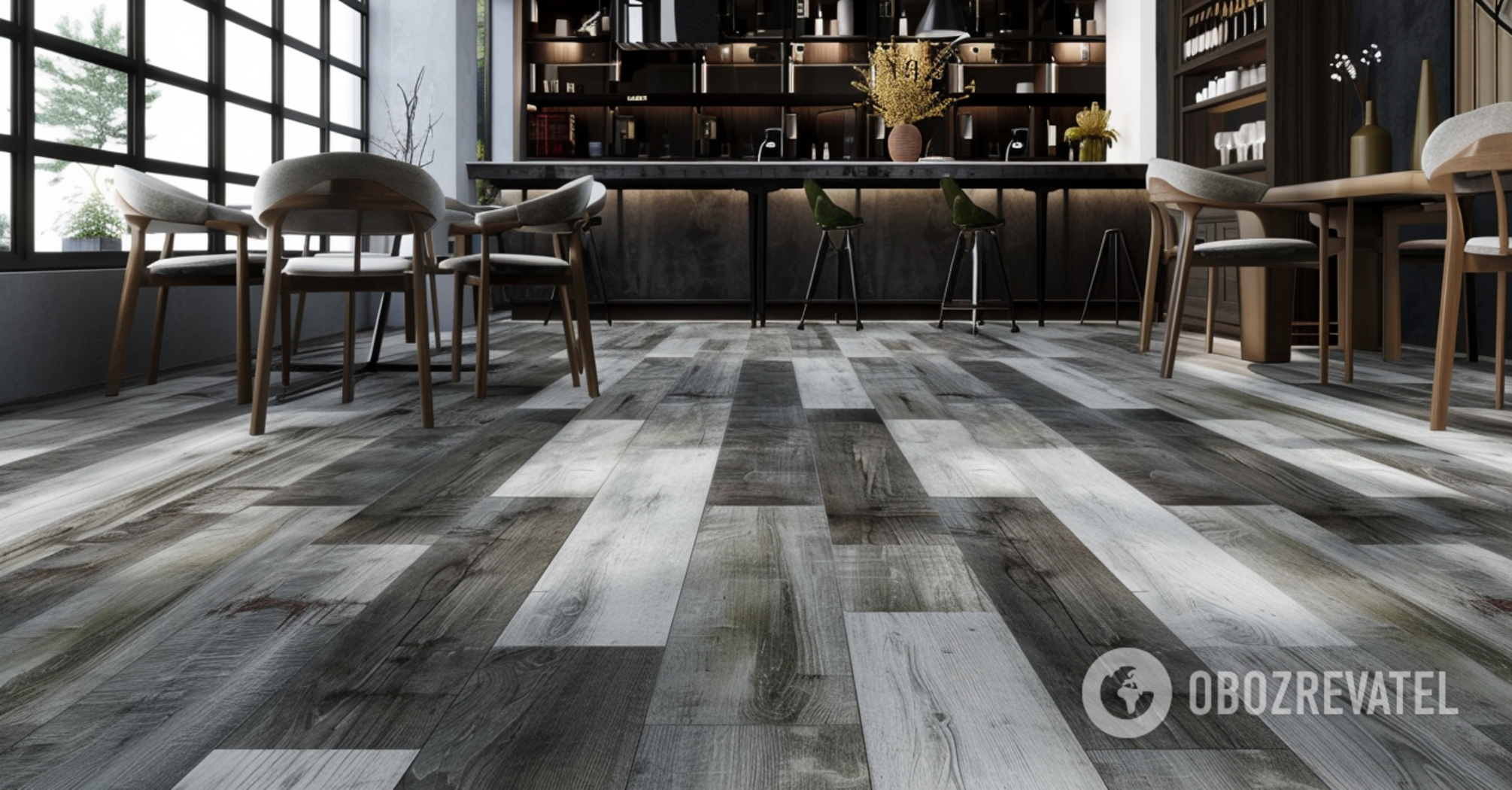 How to shine a vinyl floor: you only need one product