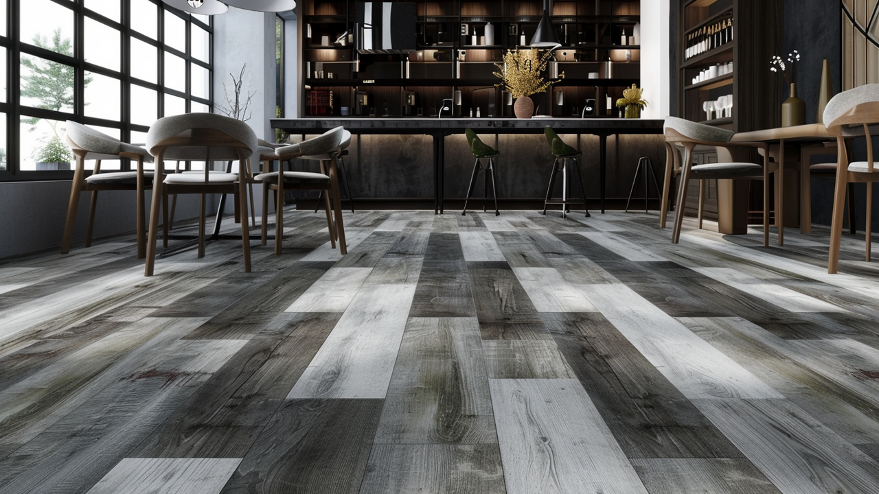 How to shine a vinyl floor: you only need one product