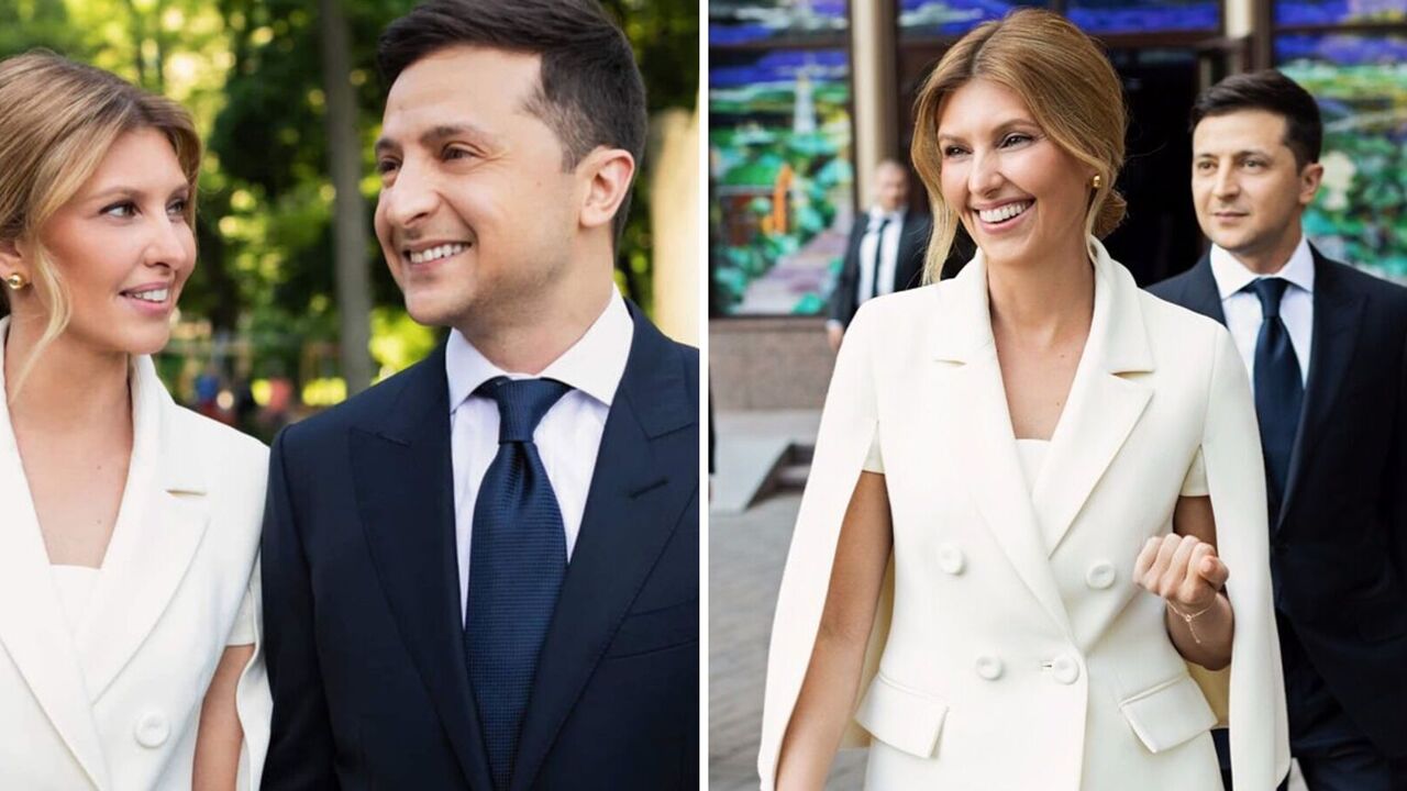 What did Olena Zelenska look like at her husband's inauguration in 2019: an incredibly beautiful outfit was sewn for 184 hours. Photo