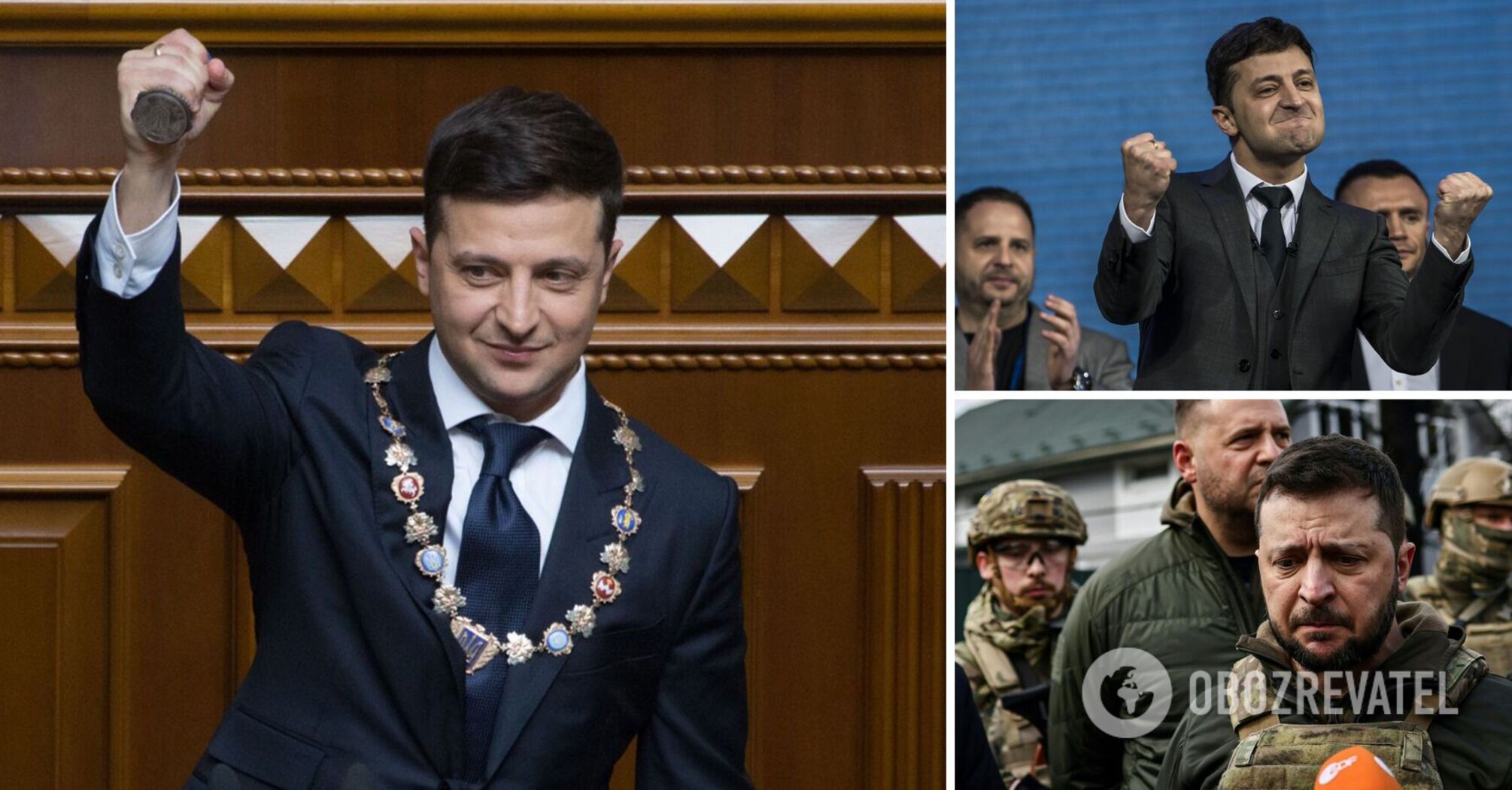 How Zelenskyy has changed in 5 years of presidency. Eloquent photos that speak for themselves