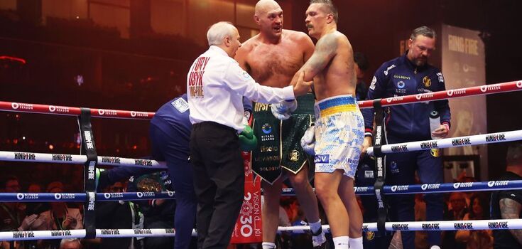 Undefeated heavyweight champion points to a "very strange" situation in the Usyk– Fury fight