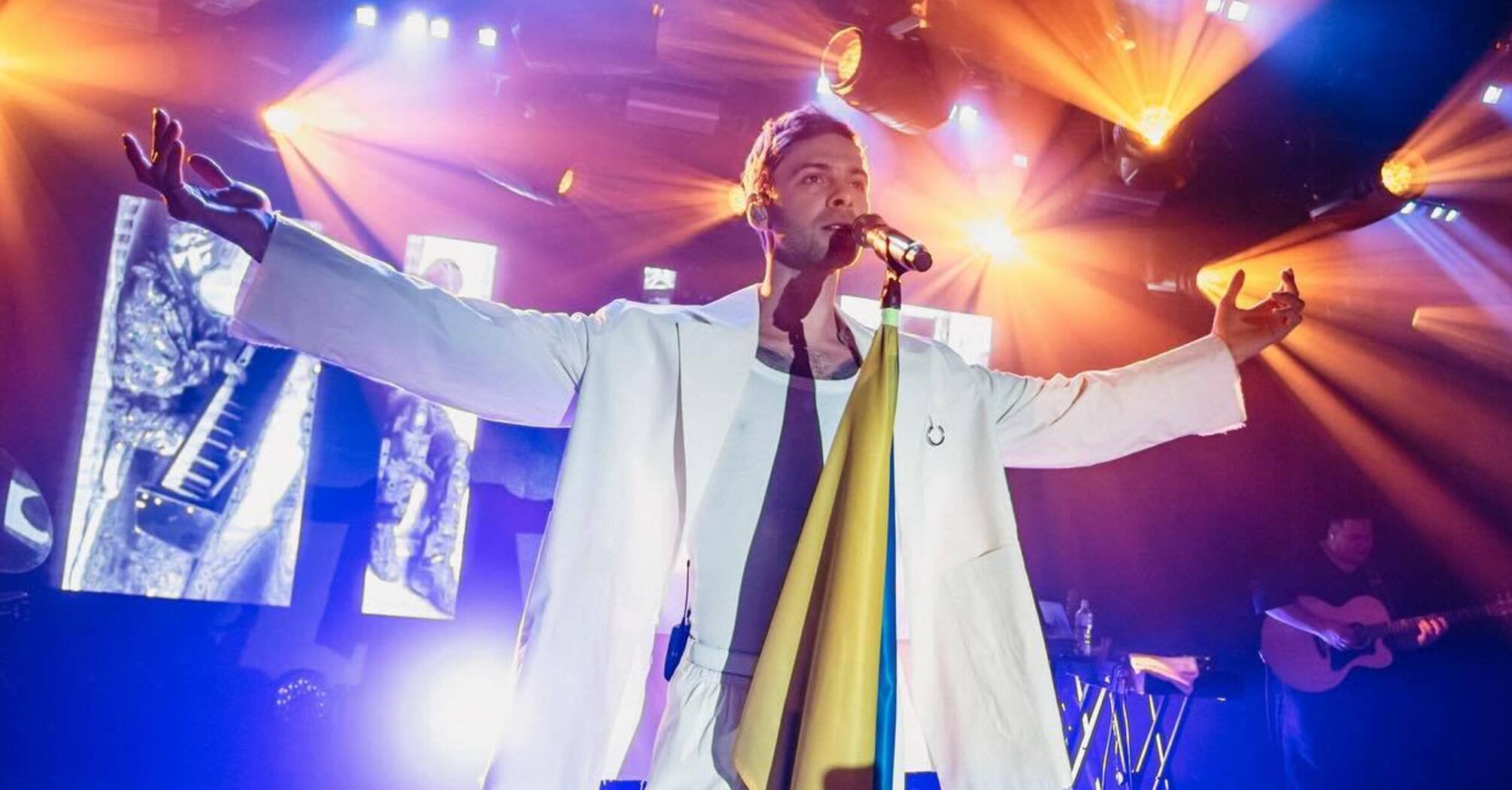 Max Barskih gave an entirely Ukrainian-language concert and impressed the fans
