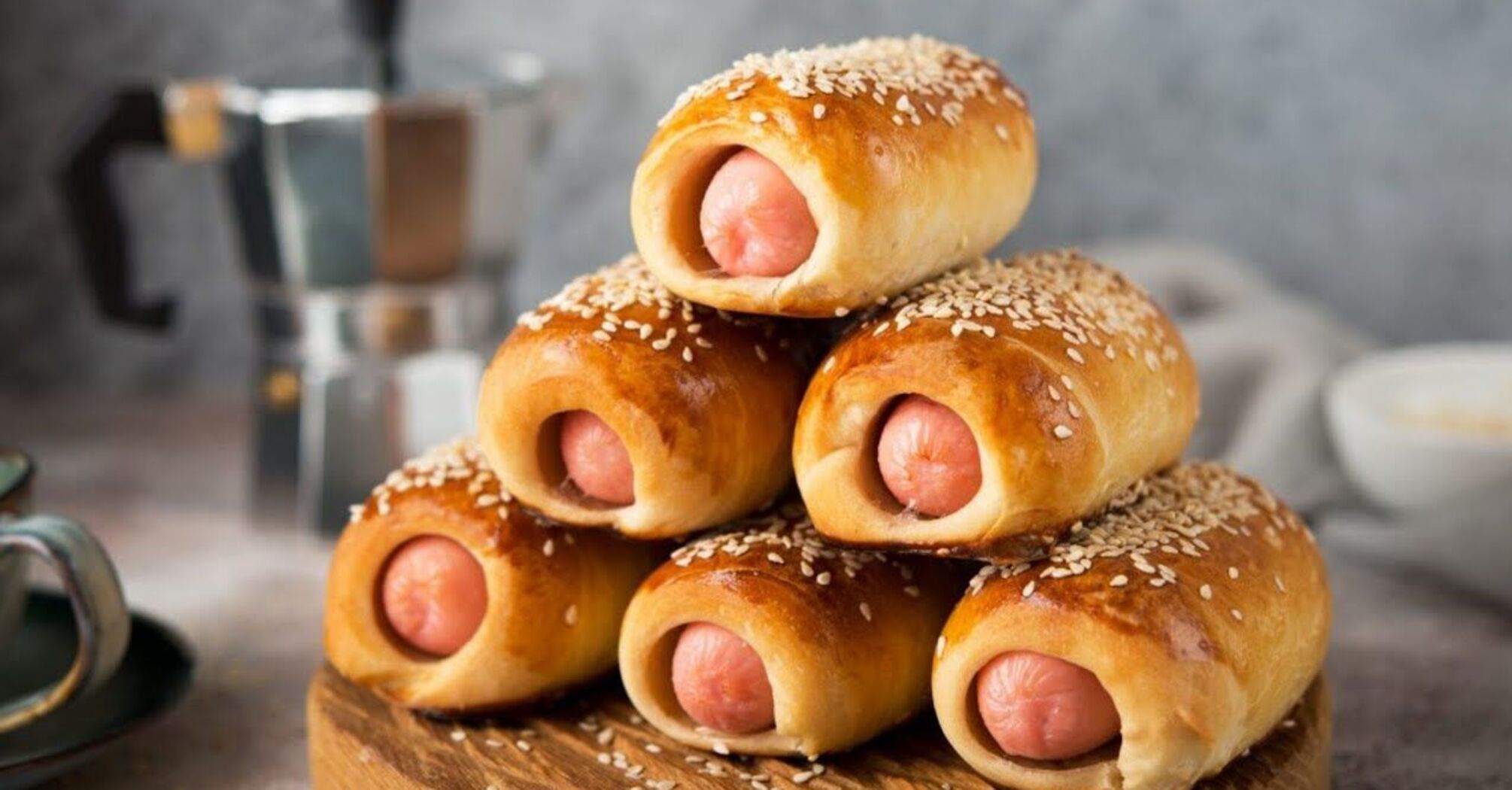 Basic sausage patties in a hurry: fried in a frying pan