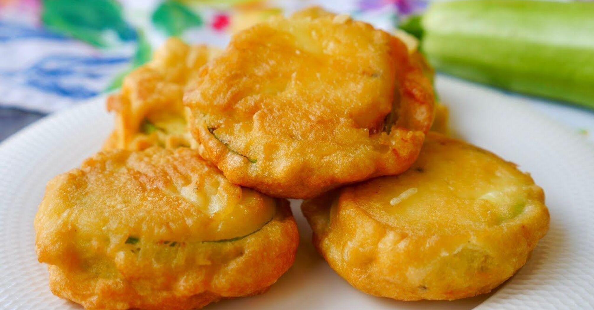 Recipe for zucchini in batter