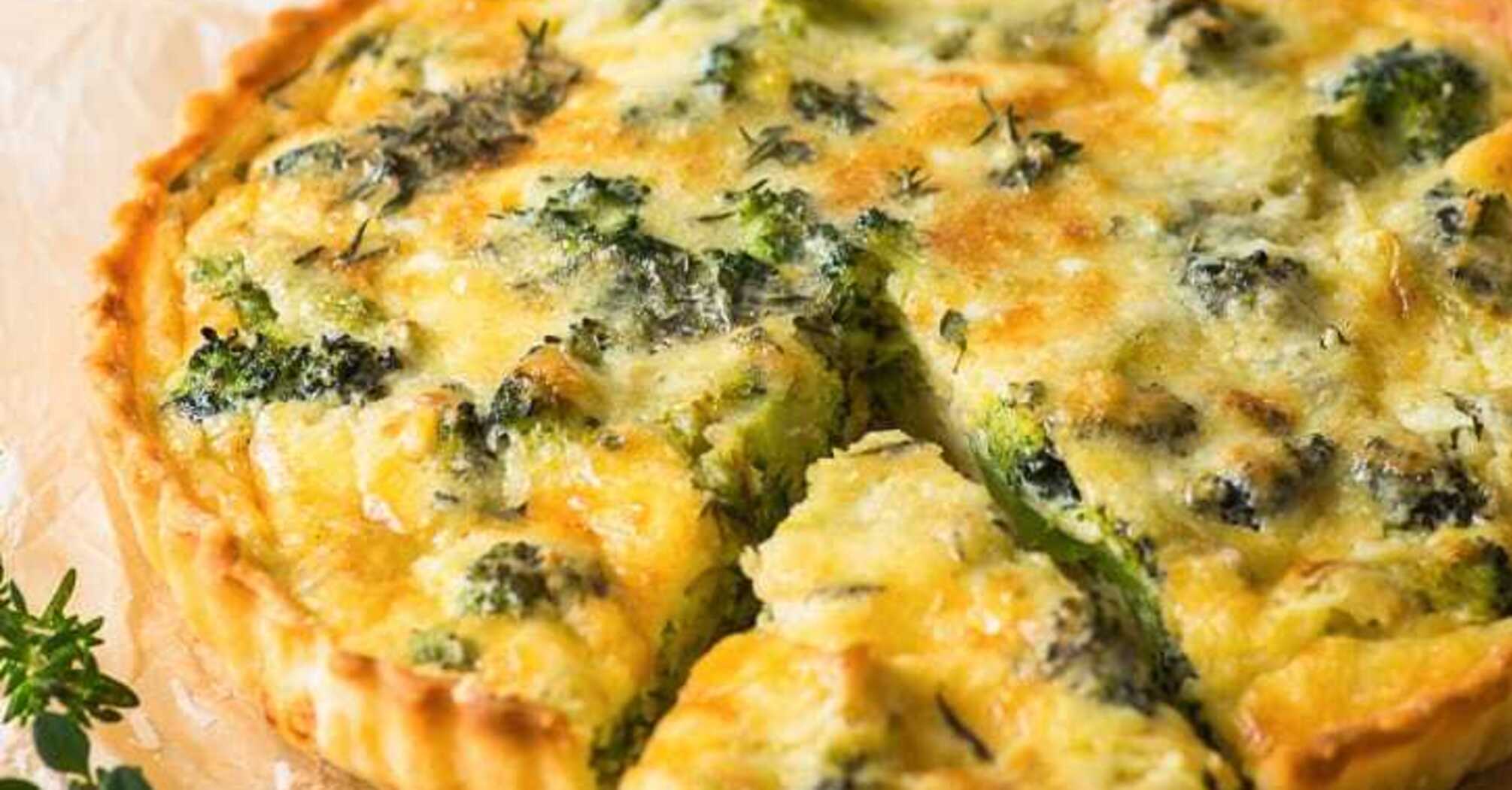 Fluffy broccoli quiche: how to quickly prepare a seasonal pastry
