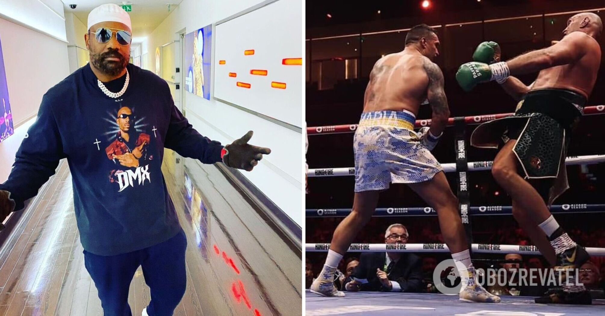 'A disgrace': Chisora reacts angrily to referee's work during the Usyk-Fury fight