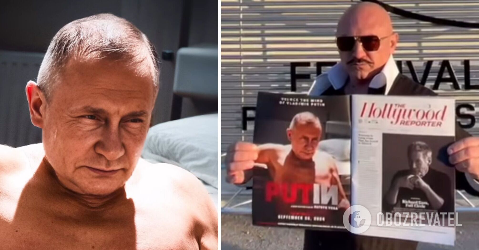 A movie with a happy ending about Russian dictator Putin was shown in Cannes: he dies in the finale