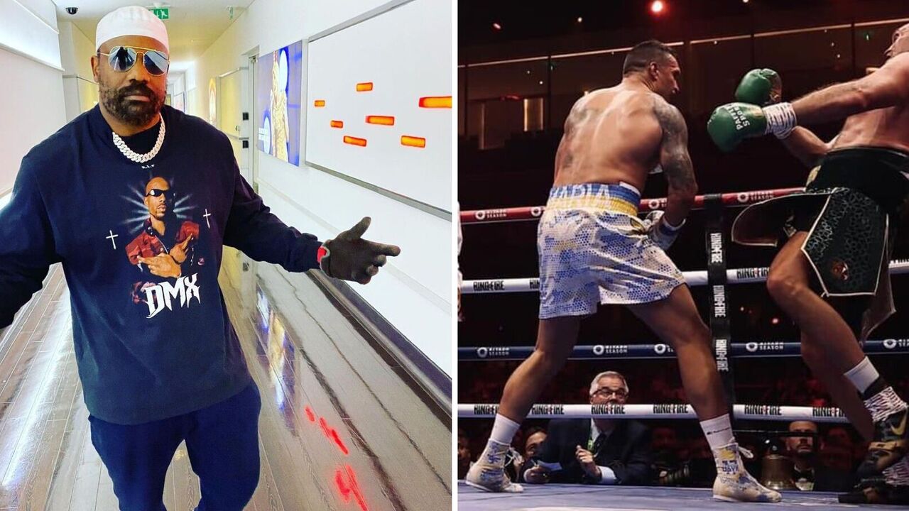 "Hańba": Chisora reaguje złością na pracę sędziego podczas walki Usyk - Fury