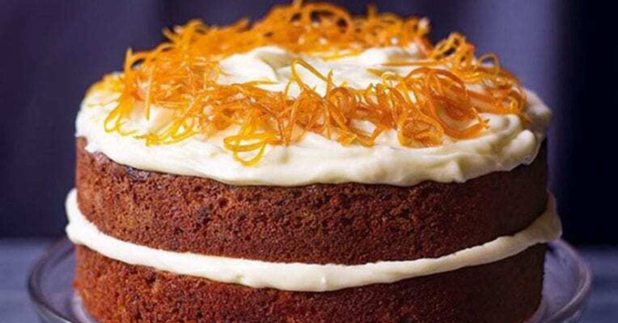 Sweet carrot cake: it turns out to be very fluffy and tender