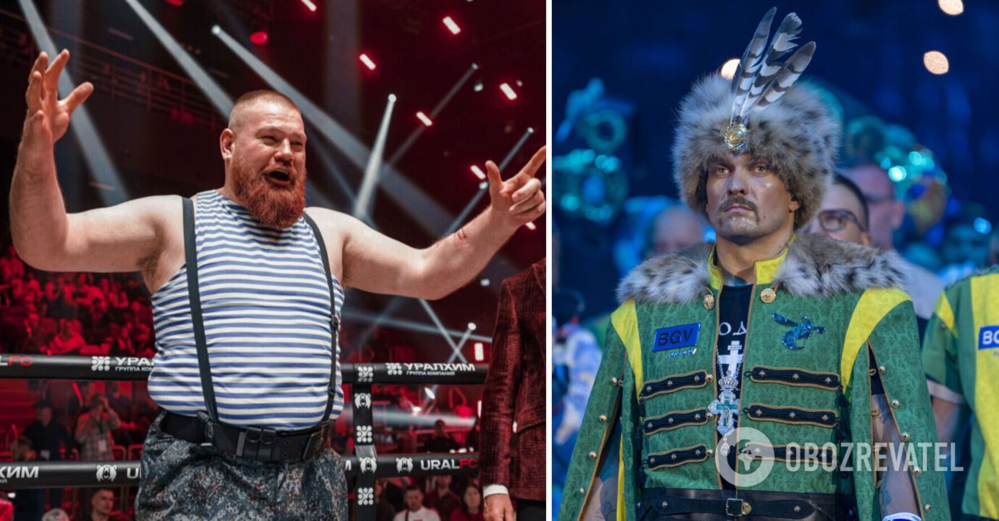 "Only with axes": Russian MMA fighter wants to fight Usyk